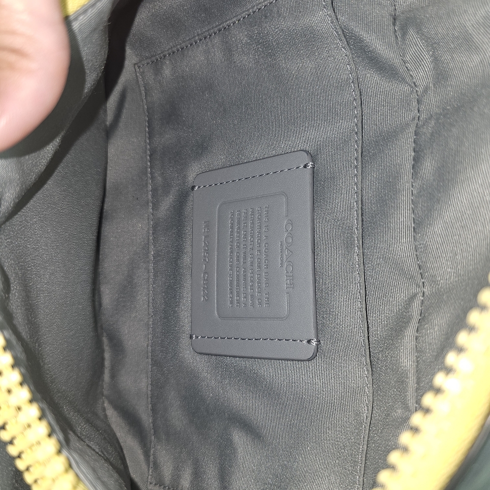 Coach Men's Two-Tone Belt Bag - Picture 12 of 13